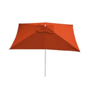 Image de Toîle de remplacement pour Parasol Florida, 3x4m, polyester 6kg ~ couleur terre cuite