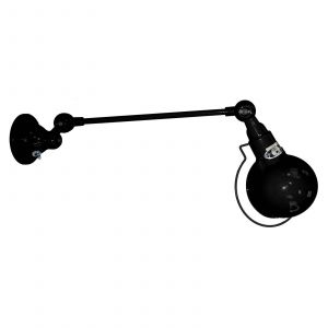 Jielde Applique Signal / 1 bras - L 30 cm noir en métal