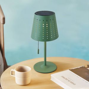 Led Lampe Solaire à intensité variable 'Hilario' en métal