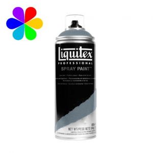 Liquitex Aérosol Spray Paint, 400ml, Argent riche iridescent