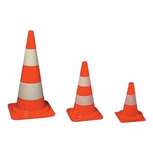 Wemas Cone de signalisation PVC orange, 320 mm