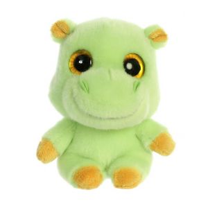 Aurora Peluche hippopotame aux gros yeux 12 cm - 61100
