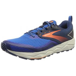 Brooks Divide 2, Chaussure de Course Homme, Bleu Marine Orange, 45 EU