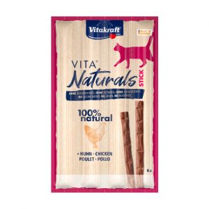 Vitakraft Sticks VitaNaturals pour chats 4x5g - au Poulet