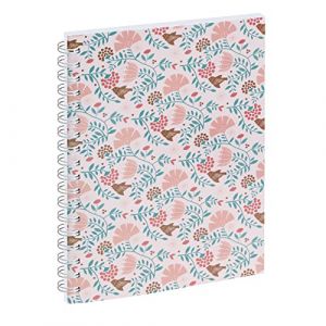 Exacompta Hebdo-Malin Mini Labo 21 x 15 cm Oiseaux - Lot de 5