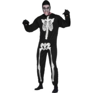 Déguisement de squelette homme Halloween (taille M)