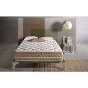 SIMPUR RELAX - Matelas 90x190 - Bio Thermal Cashmere - &Eacute;paisseur 30 cm - 11 Zones de Confort - Bio Mousse &aacute; M&eacute;moire de Forme