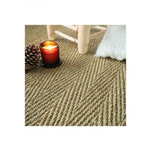 Décoweb Jonc de mer - Assam - Chevron - Rouleau de 2m x 1m