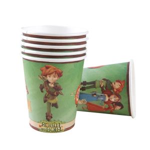 Ruedelafete Sachet 6 Gobelets Robin des Bois™ 25 cl
