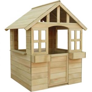 TP Toys Cabane enfant en bois Cubby