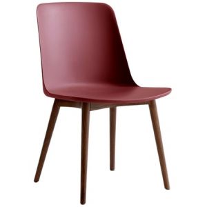 Image de Chaise Rely HW71 - marron rouge - noyer