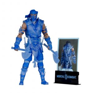 McFarlane Mortal Kombat MK11 Glow In The Dark Sub-Zero Gold Label Version Action Figure (7 )