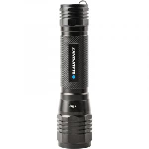 Blaupunkt Lampe Torche LED Super Lumineuse 1600 Lumens 3 Modes, Focalisation R&eacute;glable, IPX4 R&eacute;sistante &agrave; l'Eau, Alliage d'Aluminium, Longue Dur&eacute;e Poign&eacute;e &ndash; Cadeau Randonn&eacute;e Camping Urgences