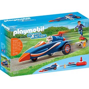 Image de Playmobil 9375 - Pilote et voiture fusée