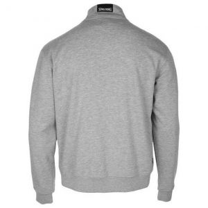 Image de Spalding Veste Team II Zipper Jacket Gris - Taille EU S,EU XS