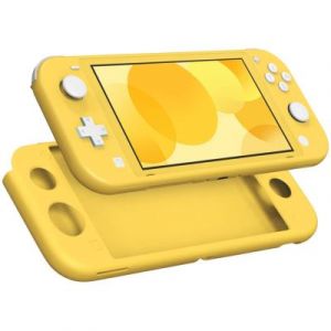 Image de Phonillico Coque Silicone Jaune Compatible avec Nintendo Switch Lite