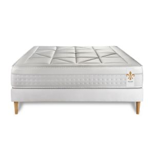 Ensemble 160x200 Ressorts et m&eacute;moire de forme - sommier kit