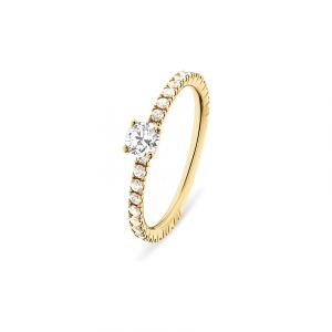 FAVS Bague pour femme 88589238 375 Or jaune