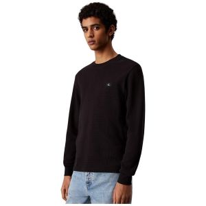 Calvin Klein Jeans Sweat-shirt Pull homme Ref 66411 BEH Noir