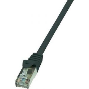 Image de Logilink CP1063S - Câble réseau Cat5e F/UTP AWG26 3 m Noir