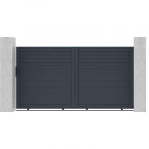 Casanoov - Portail aluminium coulissant carpatia 300x160cm