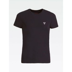 Guess Lot de 2 t-shirts basiques à col rond pour homme Noir - Noir - Large
