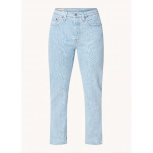 Levi's Jean court taille haute 501 avec imprimé