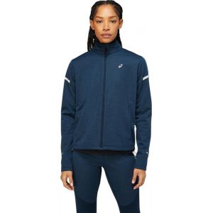 Asics Lite-Show Winter Jacket Women, bleu L Vestes Running