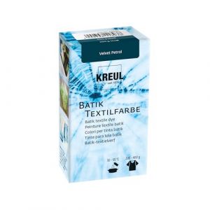 C.Kreul 98540 Javana Batik Teinture textile 70 g en poudre de couleur bleu pétrole pour teindre les textiles avec la technique Shibori