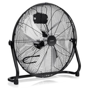 Coast Ventilateur de sol - 3 vitesses - réglable à 145° - 160W - 62 x 20 x 59 cm - Noir