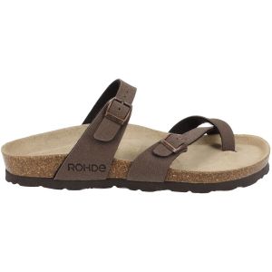 Rohde Tongs Femme Alba 5594, Pointure:37 EU, La Couleur:Marron