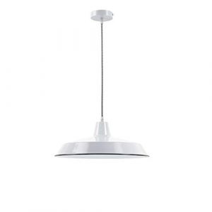 Image de Mathias SUSPENSION, Métal, 60 W, Blanc, D40 H16