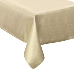Nappe de Noël Paillette L 140 x l 240 cm Doré