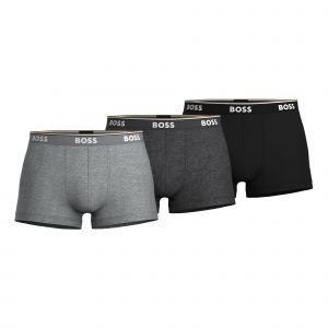 Boss Effect Trunk 3P Power Cale&ccedil;on Boxeur, Open Grey61, XXL Homme