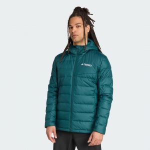 Adidas Veste &agrave; capuche Terrex Multi Light Down CLIMAWARM, pointure Medium - Taille Medium