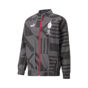 Puma Veste pr&eacute;match AC Milan 20222023 Noir - Taille XL