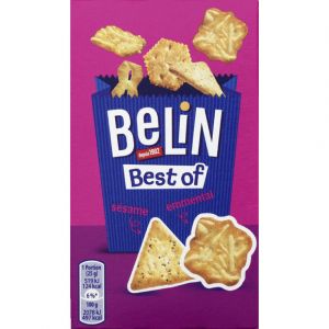 Image de Belin Crackers Télé extra-fins, biscuits apéritif - la boîte de 50g