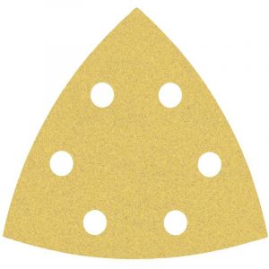 Image de Bosch Feuille abrasive Delta Accessories EXPERT C470 2608900826 perforé (L x l) 93 mm x 93 mm 5 pc(s)