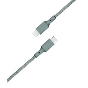 Just green Bricomarteau - C&acirc;ble usb-c vers Lightning BigBen Connected JGCBLCOTMFIC2MNG Vert