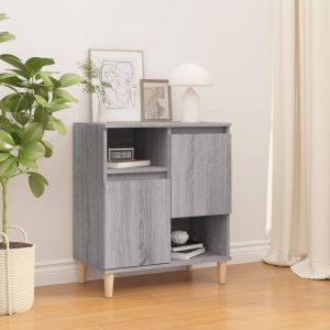 VidaXL Buffet Sonoma gris 60x35x70 cm Bois d'ingénierie 821146