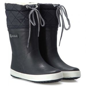 Aigle Giboulee 2 Botte de Pluie, Marine/Blanc, 37 EU