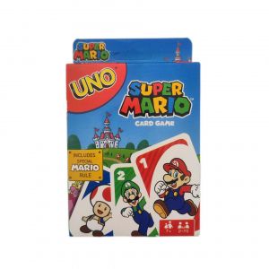 Uno Mattel Games - Uno Super Mario Bros - Jeu De Cartes - Dès 7 Ans