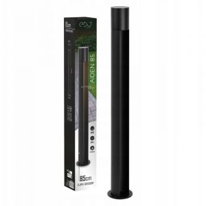 Borne lumineuse extérieure aiden 85cm IP44 GU10 230V noir EDO777714 Edo Solutions