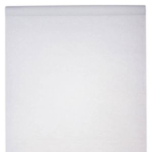 Ruedelafete Nappe en rouleau 10m, intissé blanc