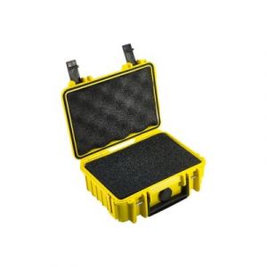 B&W International Outdoor Case Type 500 jaune - Valise photo, insert en mousse