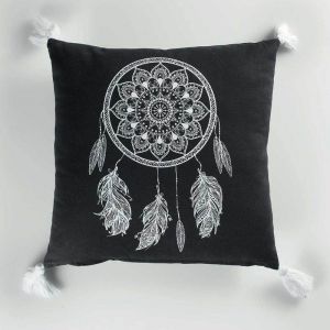 Image de Coussin (40 cm) Ista Noir