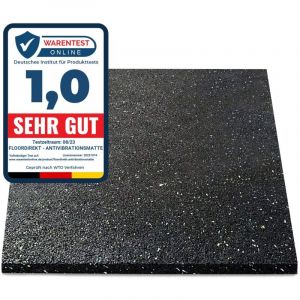Tapis Anti-Vibrations 60 x 60 cm Qui absorbe Les Vibrations et Le Bruit, ep = 10 mm