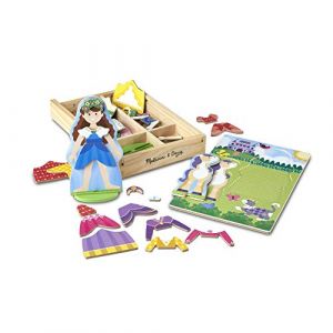 Image de Melissa & Doug Magnetic Wooden Dress-Up - Princess (40321)