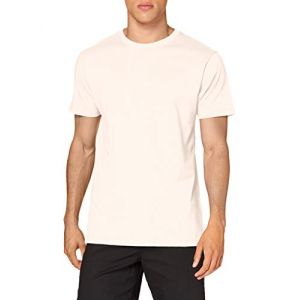 Build Your Brand T- Shirt Round Neck Homme, Rose (Pink Marshmallow), M