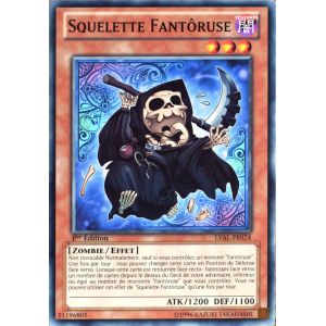 Konami Lval-Fr024 - Carte Yu-Gi-Oh Squelette Fantôruse